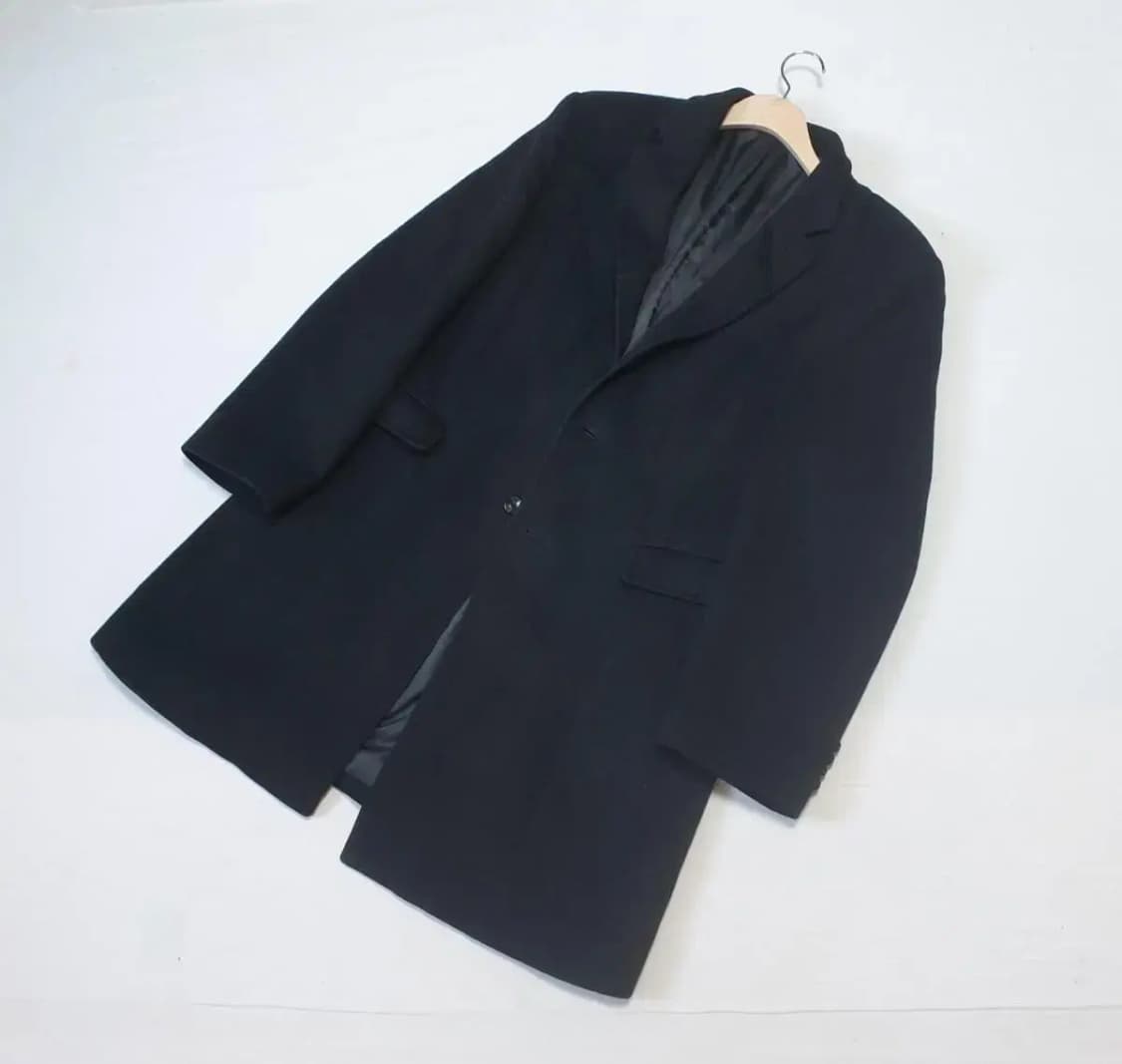 panicale 블랙 싱글 코트 상품이미지1