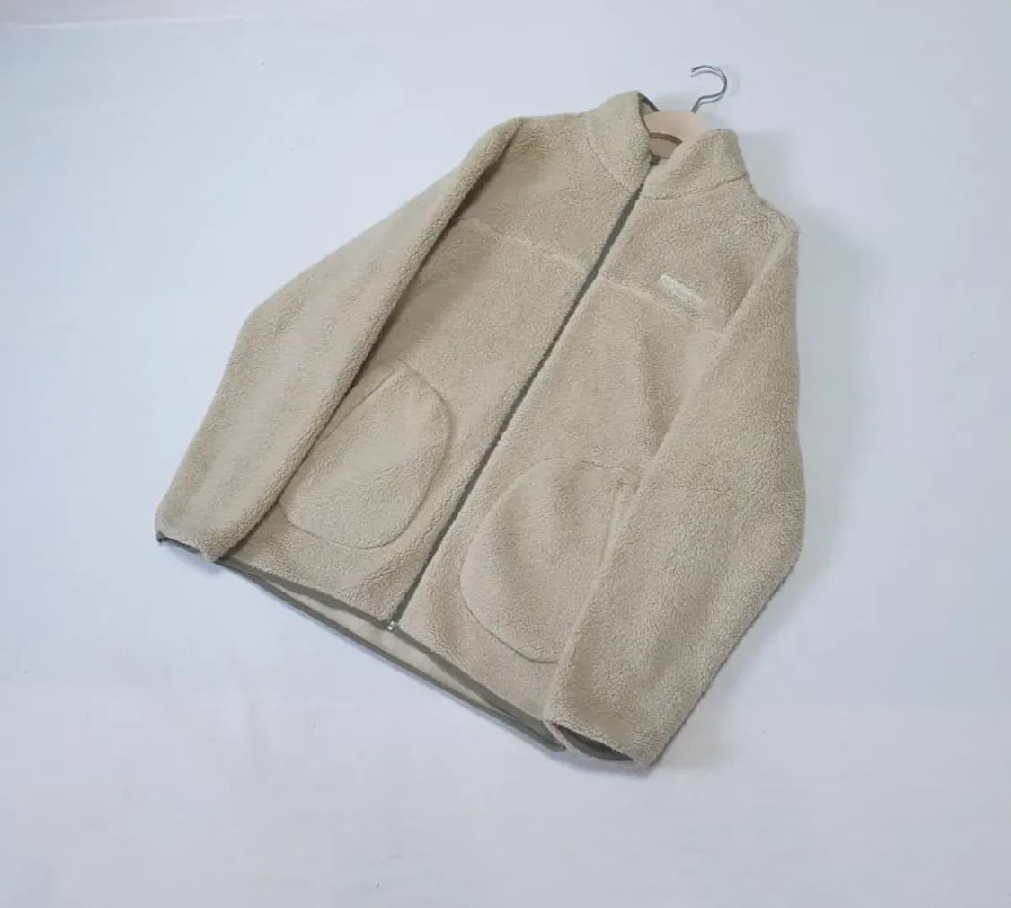 콜롬비아 베이지 후리스 자켓 상품이미지1