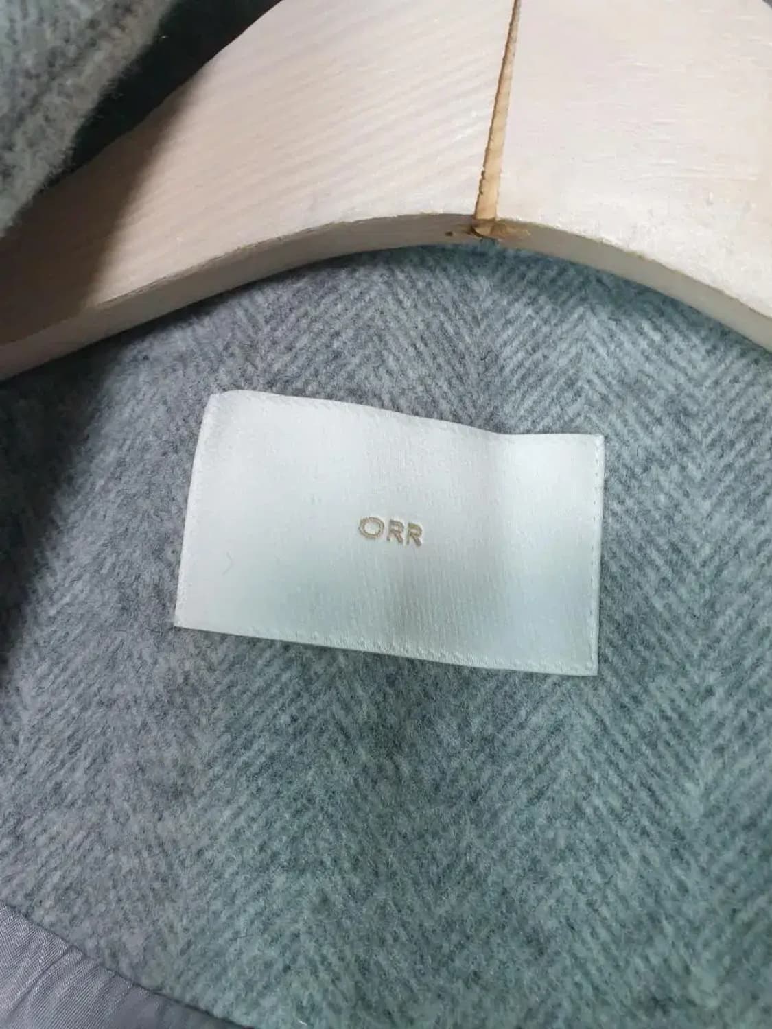 오르 울 캐시미어 코트 상품이미지2
