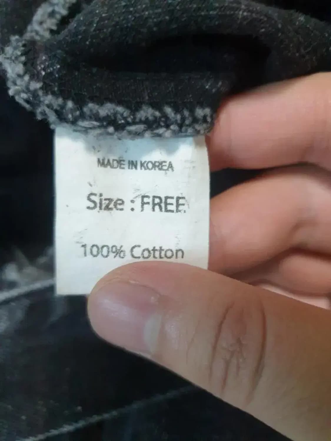 타게토 블랙 데님 벨티드 크롭 흑청자켓 상품이미지4