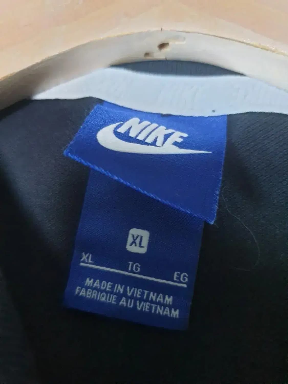 나이키 블랙 카라 반팔 티셔츠 상품이미지2
