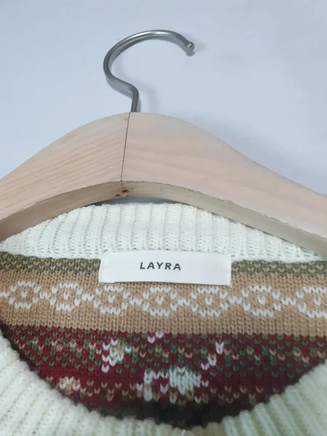 layra 패턴 니트 가디건 상품이미지2