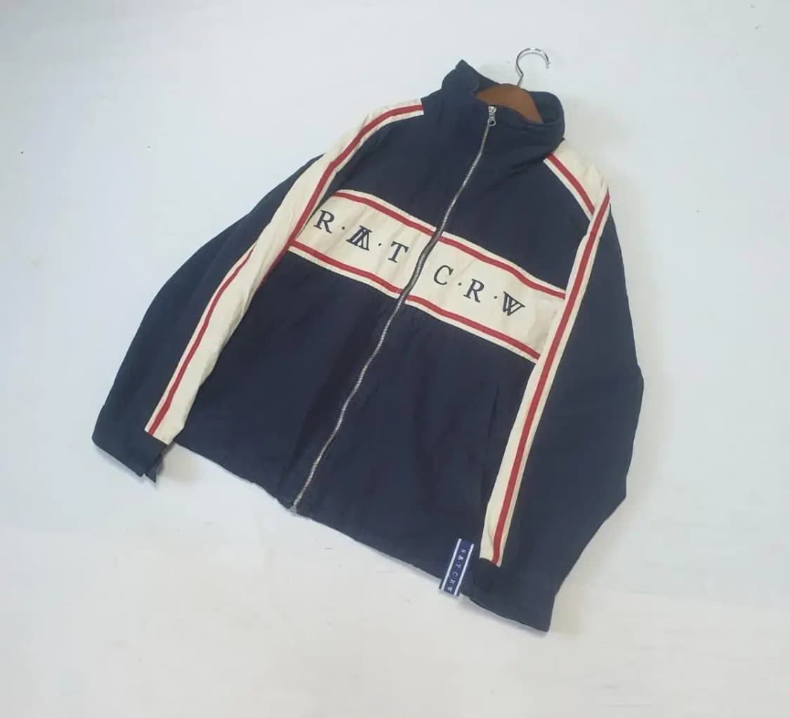 로맨틱크라운 네이비 면 자켓 상품이미지1