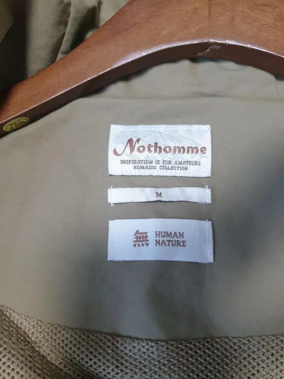 올드런드리 nothomme 퍼티그 바람막이 상품이미지3