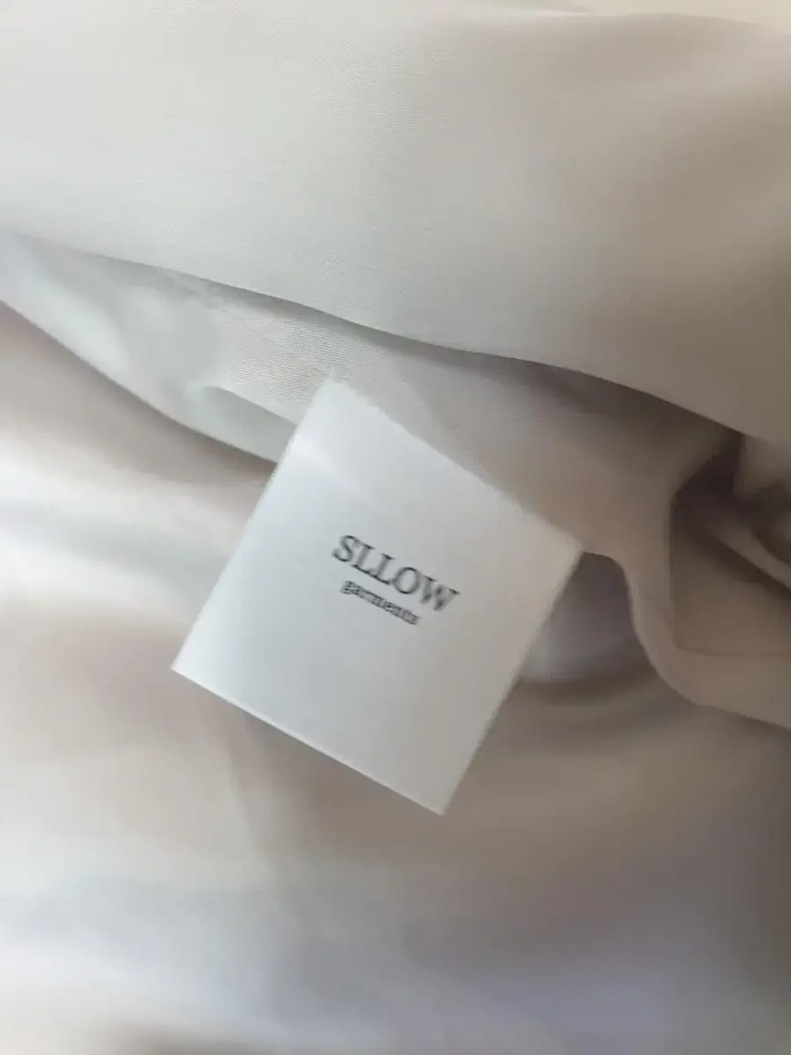 슬로우가먼츠 베이지 크롭 블레이져 상품이미지3