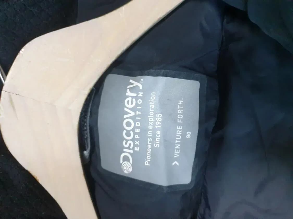 디스커버리 블랙 다운 롱패딩 상품이미지5