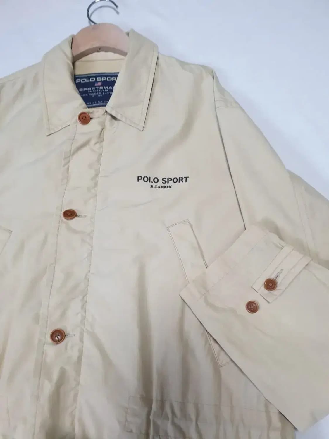 폴로 베이지 투웨이 야상 자켓 상품이미지2