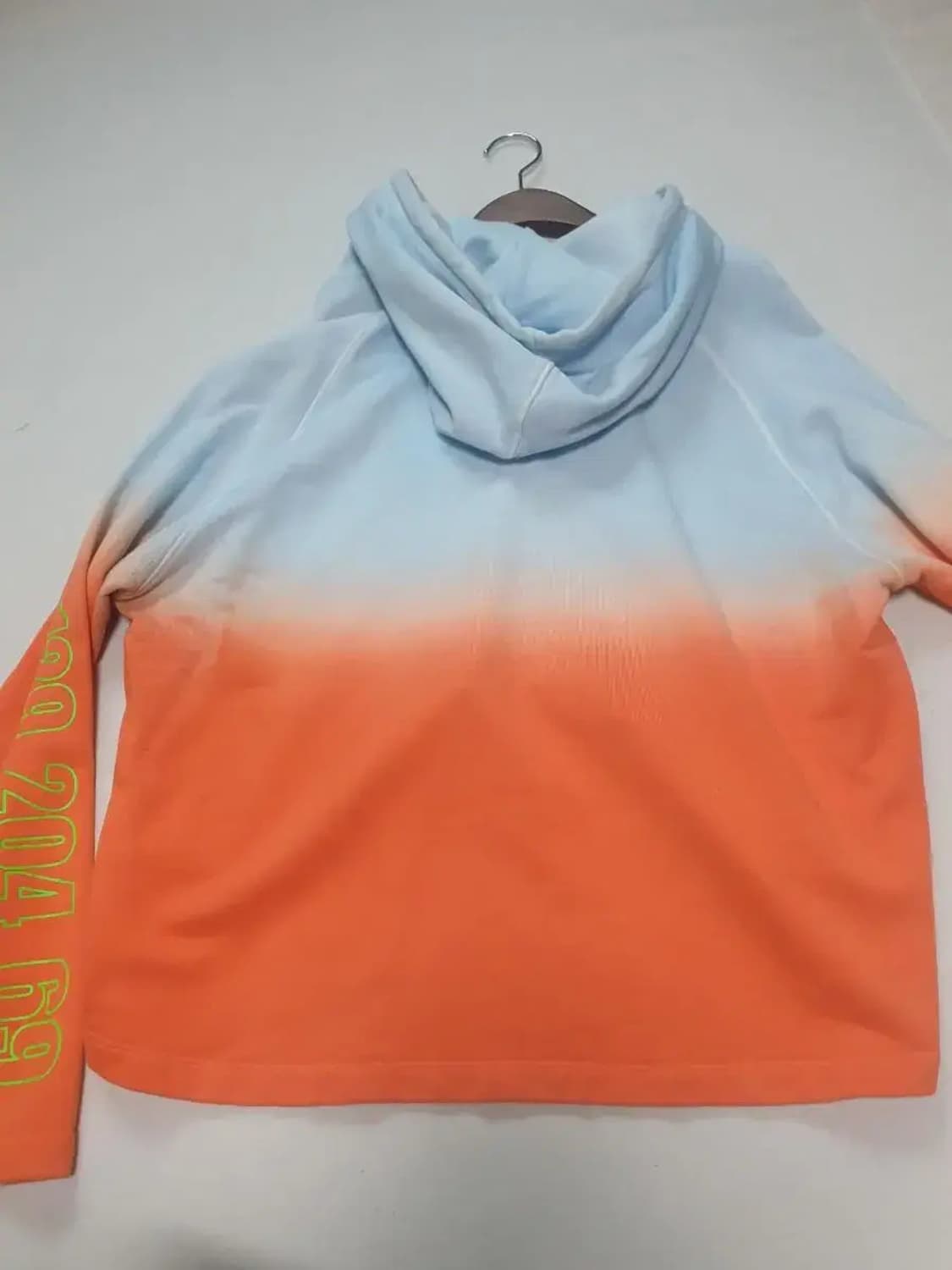 MSGM 파스텔 그라데이션 크롭 후드 상품이미지3