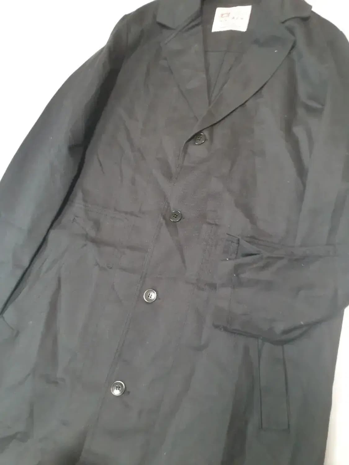 zucca vetements traval 블랙 코트 상품이미지2