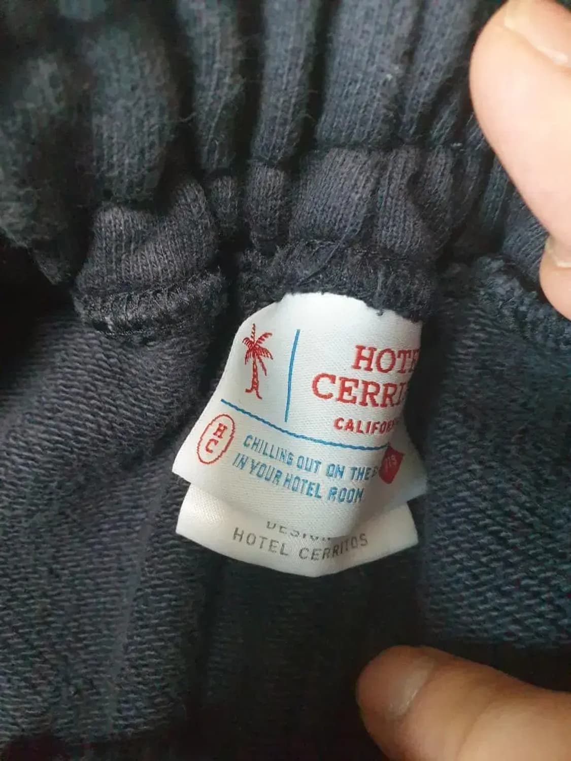 호텔세리토스 네이비 조거 팬츠 상품이미지3