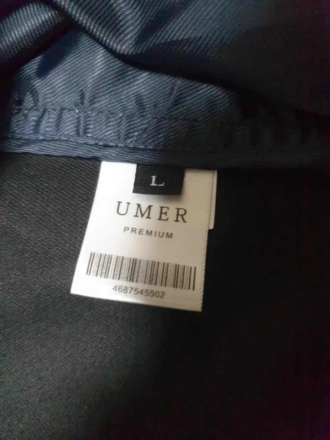 유메르 블랙 블루종 자켓 상품이미지3