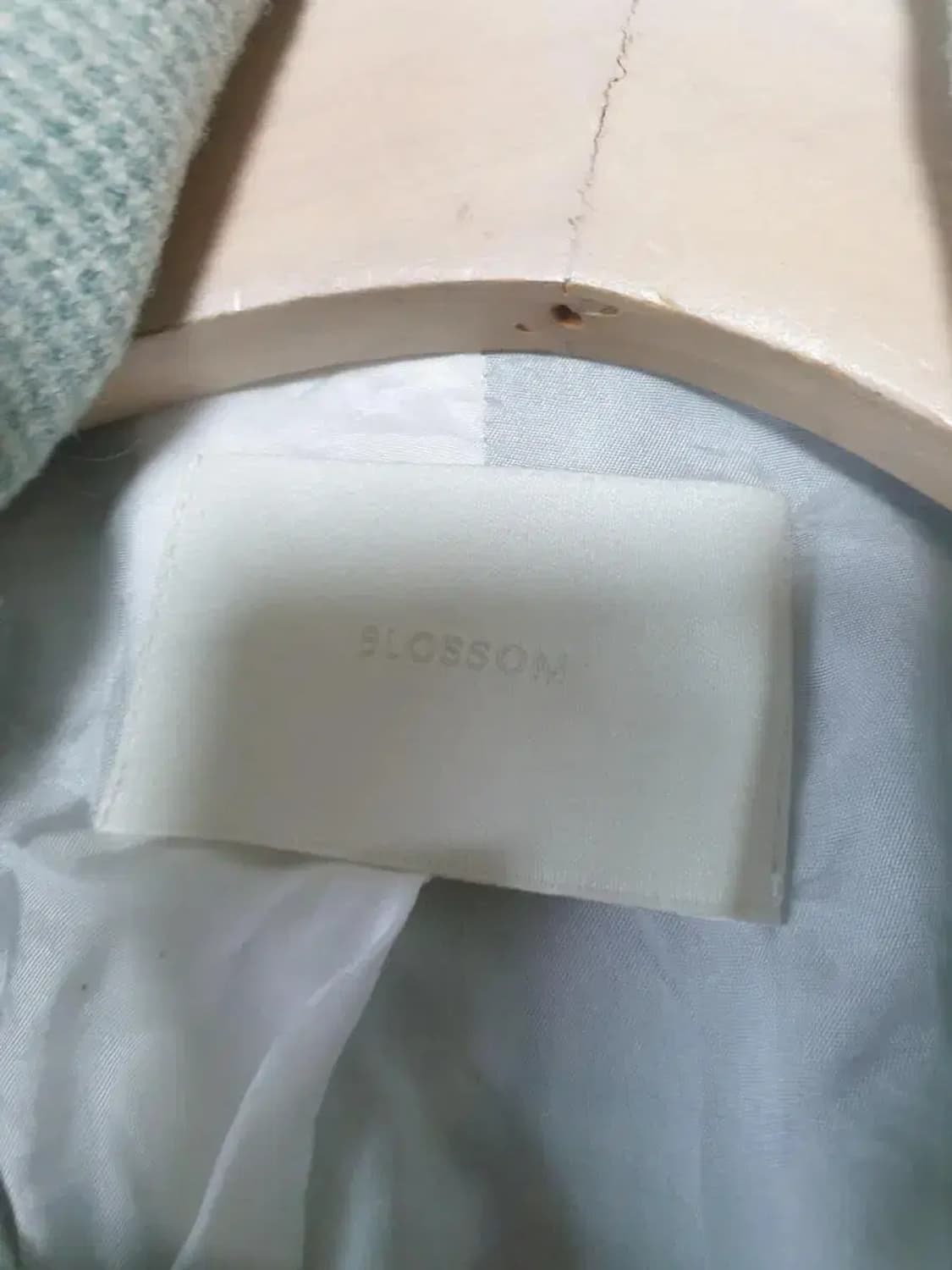 블로썸에이치컴퍼니 체크 더블 자켓 상품이미지3