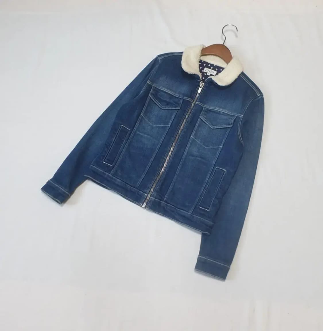 끌로디피에로 데님 쉐르파 자켓 상품이미지1