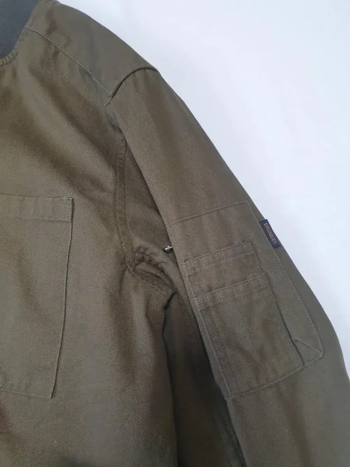 에스피오나지 카키 블루종 자켓 상품이미지2