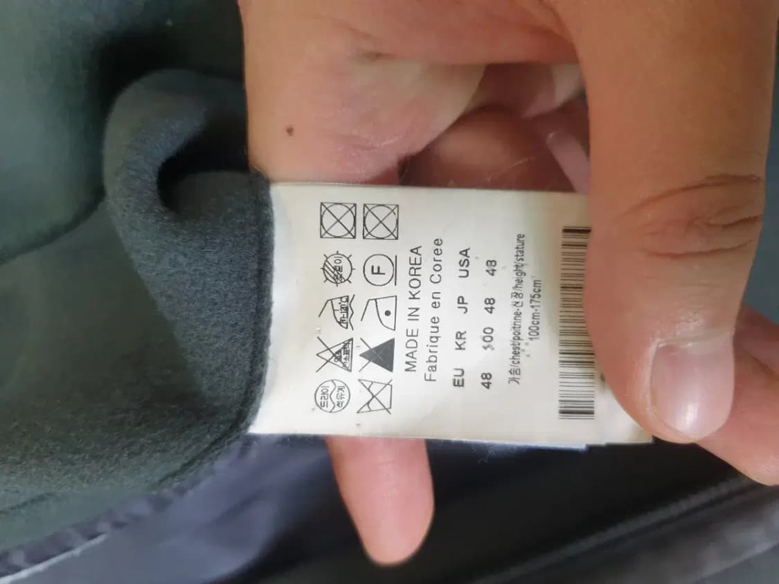 솔리드옴므 챠콜 울 캐시미어 코트 상품이미지5