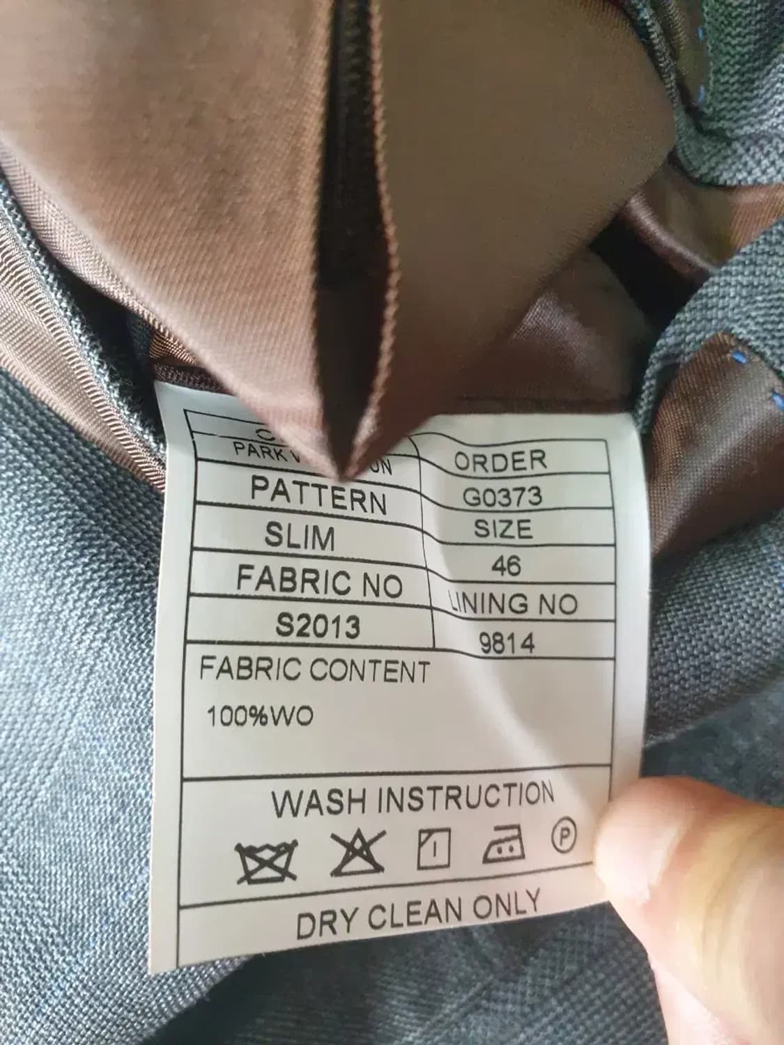 알프레드 브라운 챠콜 블레이져 상품이미지4