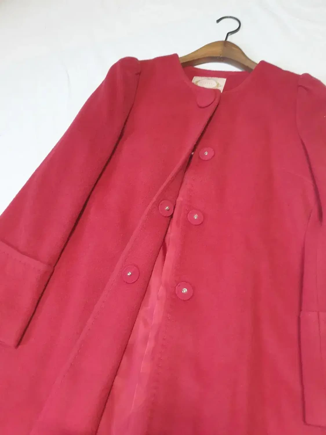 레니본 울 앙고라 코트 상품이미지2