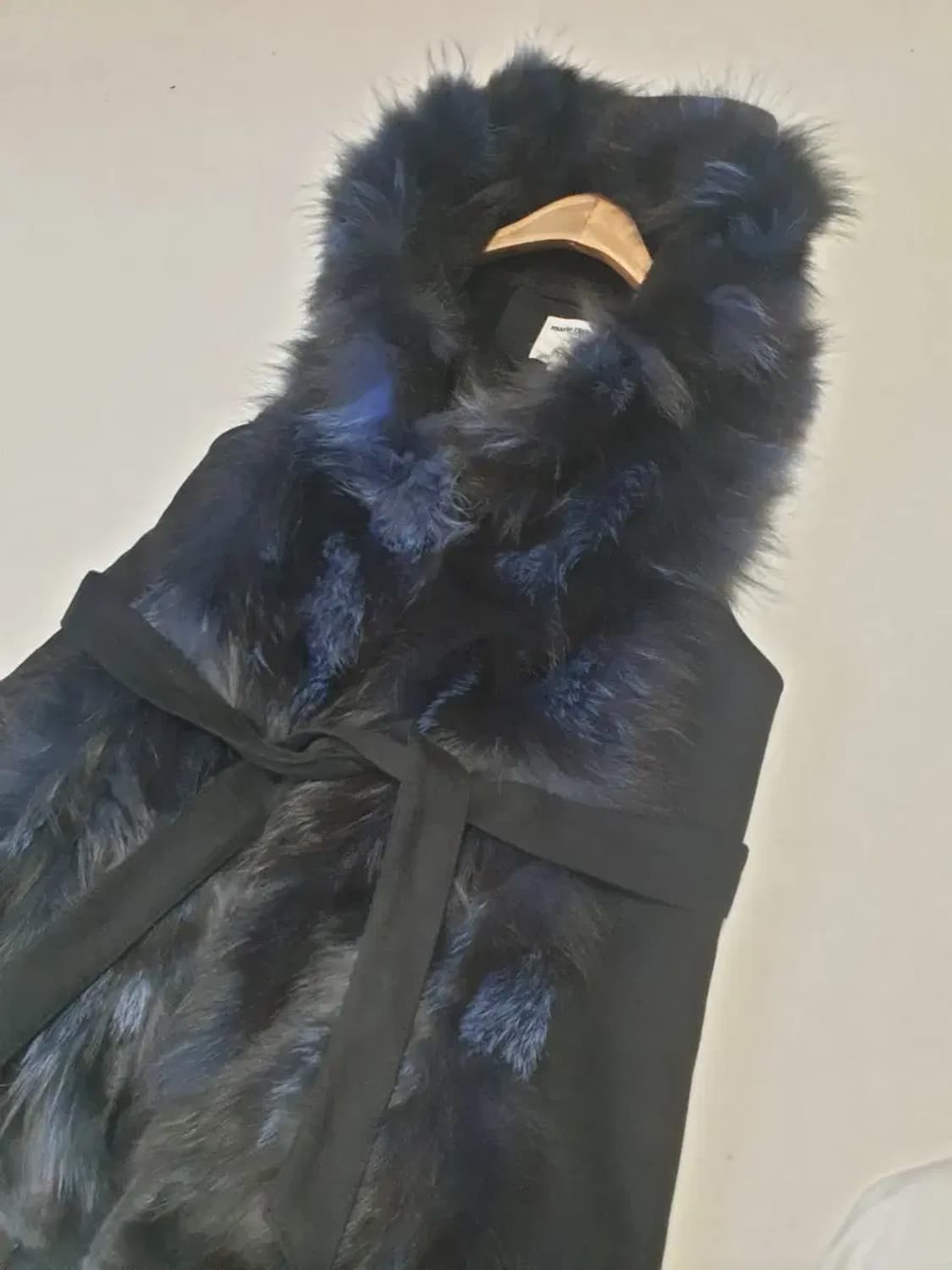 마리끌레르 리얼폭스 벨티드 조끼 상품이미지2