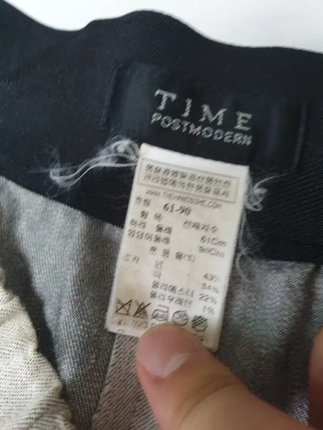 타임 린넨 7부 와이드 팬츠 상품이미지2