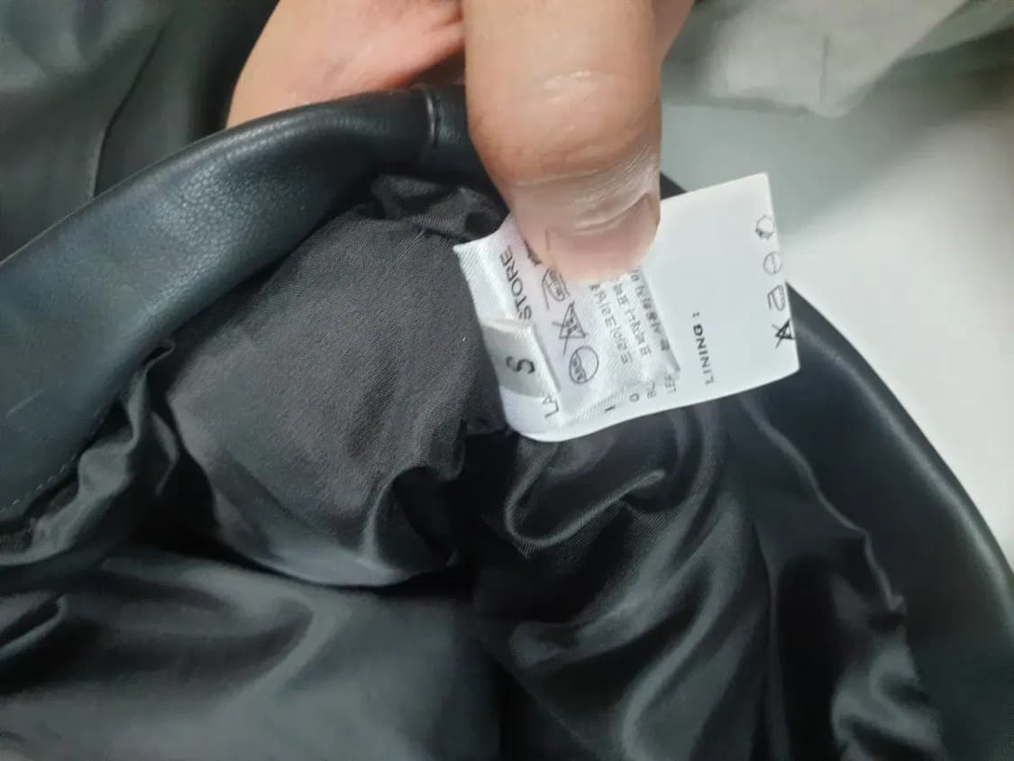 라퍼지스토어 버핑레더 블루종 자켓 상품이미지3