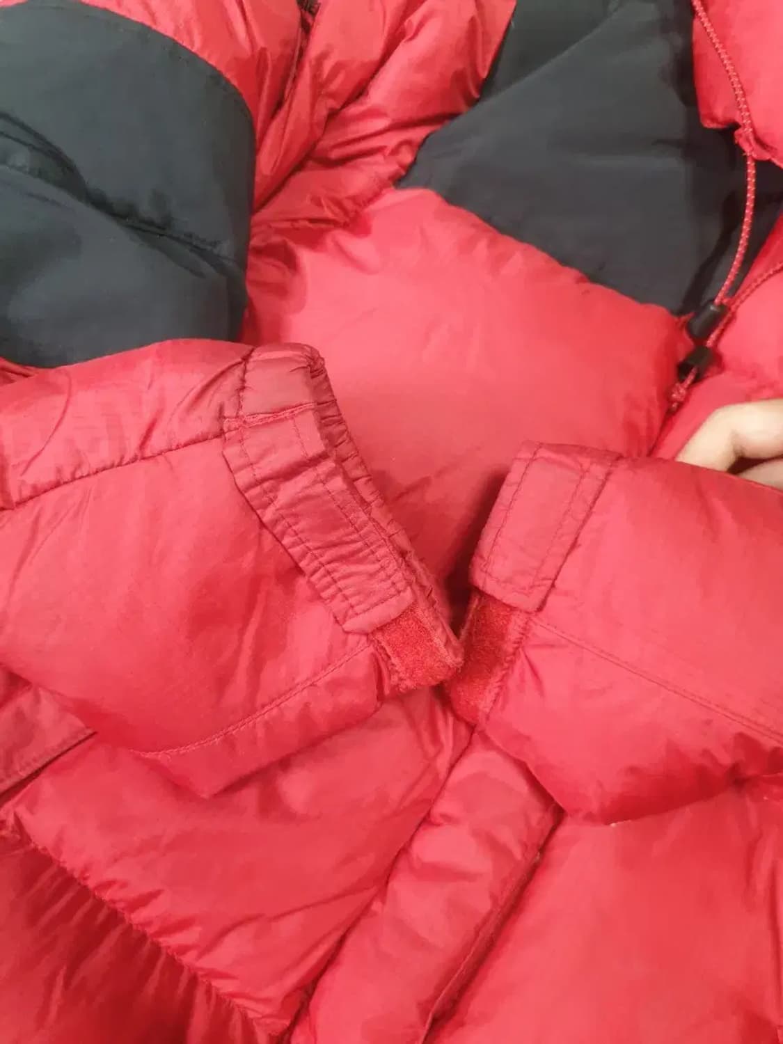 노스페이스 700 레드 윈드스토퍼 패딩 상품이미지2
