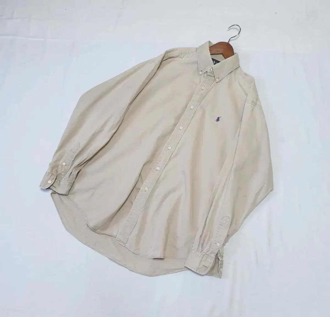 폴로 베이지 셔츠 남방 상품이미지1