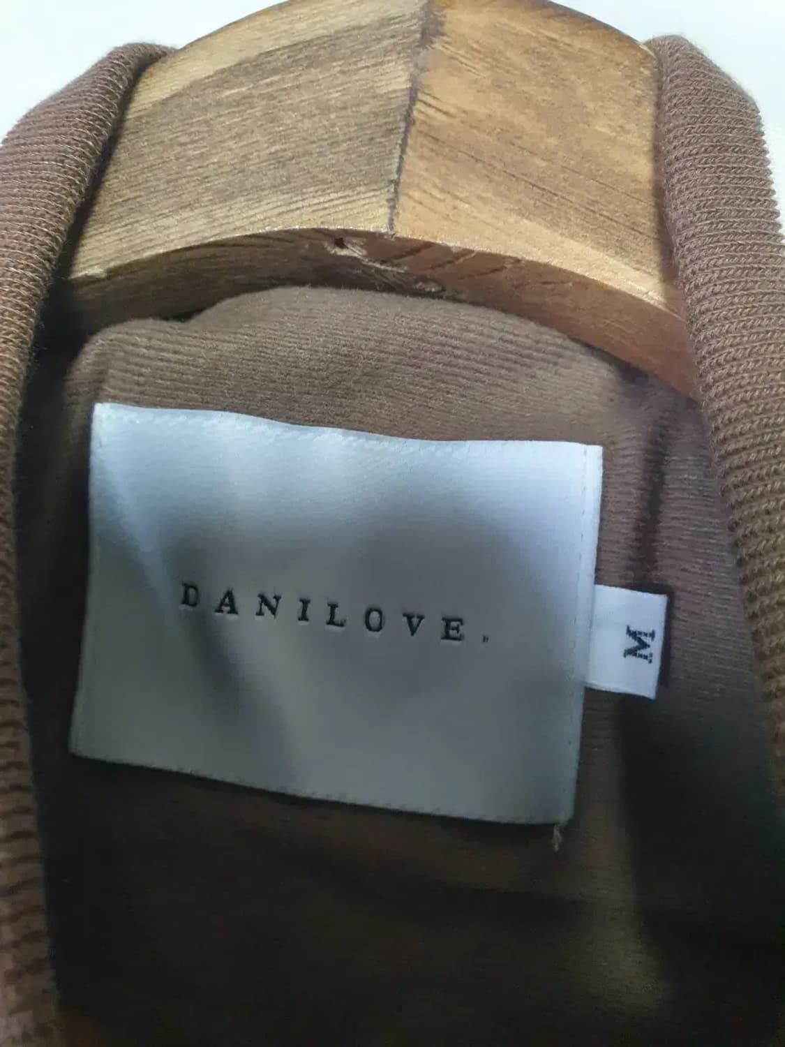 다니러브 브라운  블루종 자켓 상품이미지3