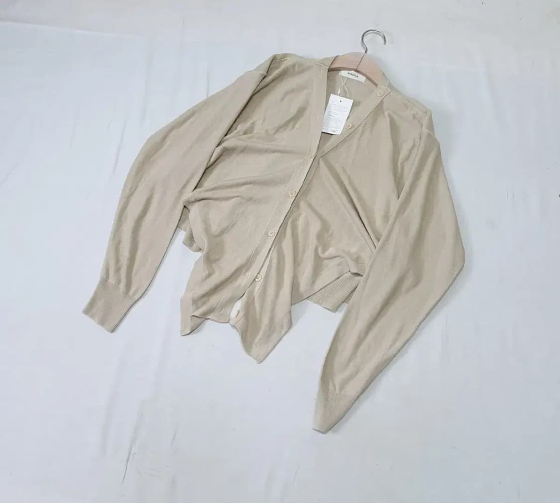 브리드 베이지 레이어드 가디건 상품이미지1