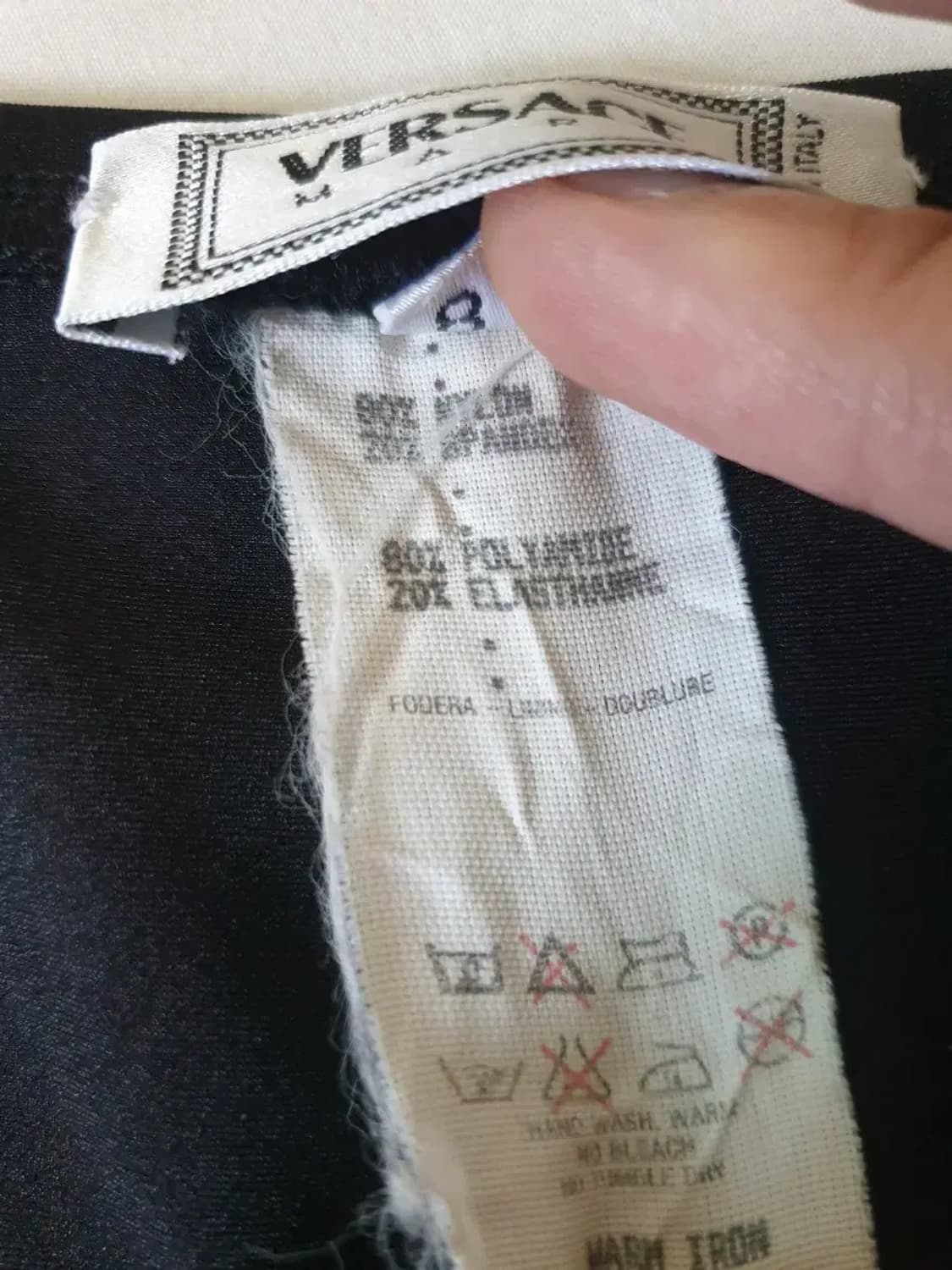 베르사체 블랙 원피스 상품이미지4