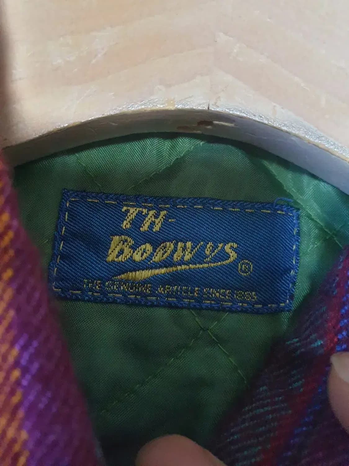 boowys 플란넬 울 셔츠 자켓 상품이미지3