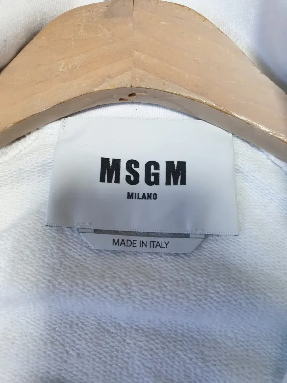 MSGM 22fw 화이트 트랙탑 져지 여성 상품이미지3
