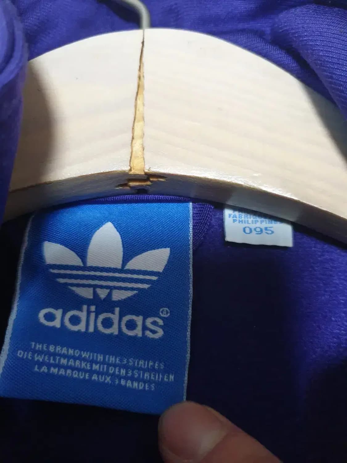 아디다스 퍼플 파이어버드 져지 상품이미지3