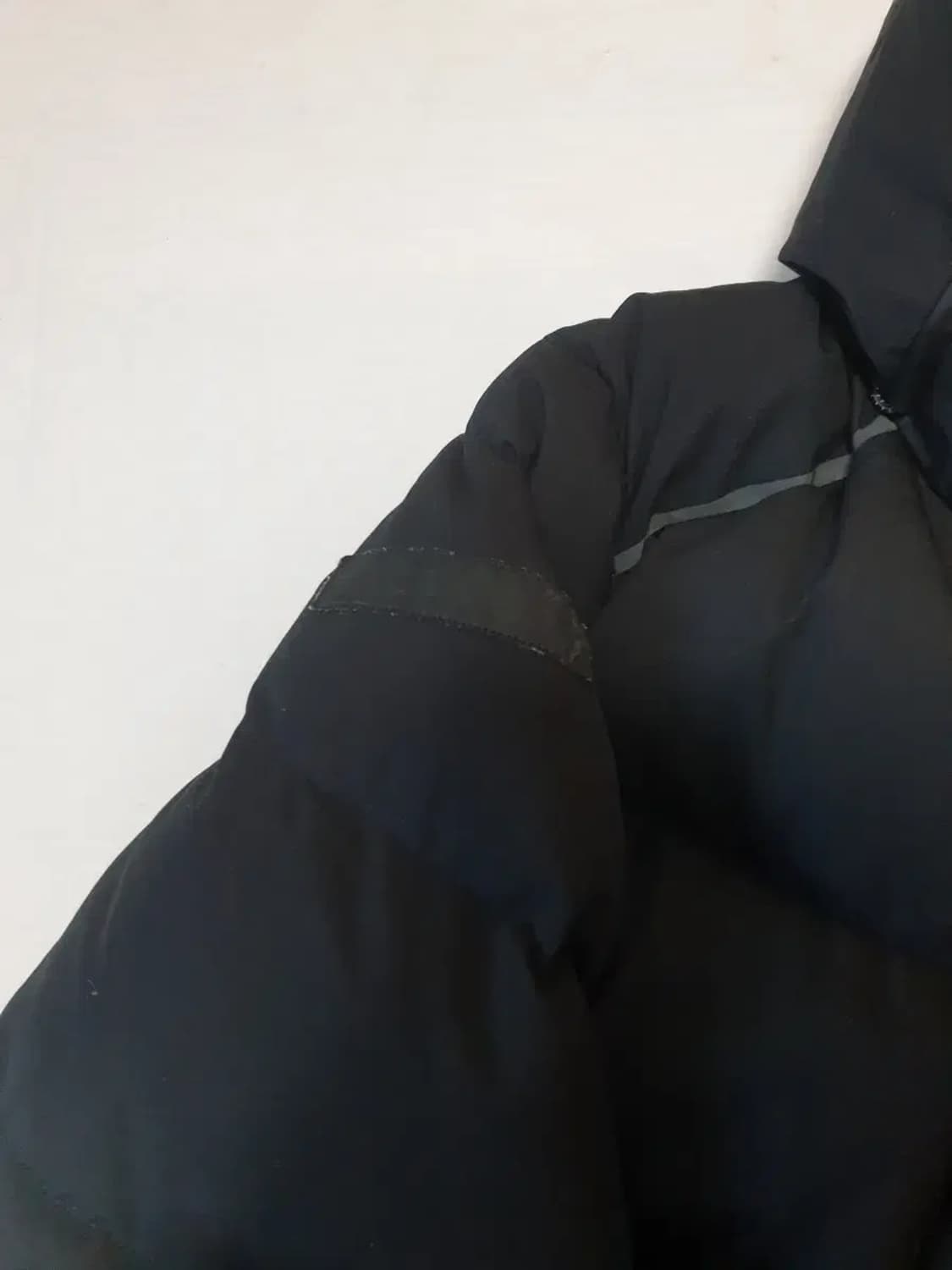 디스커버리 블랙 다운 롱패딩 상품이미지3