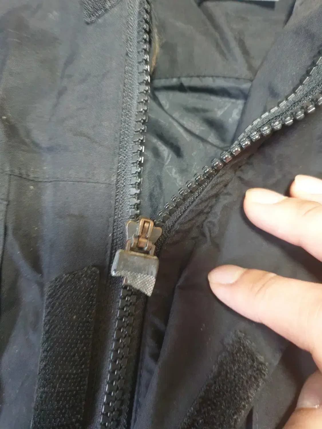 ACG 블랙 나일론 바람막이 자켓 상품이미지5