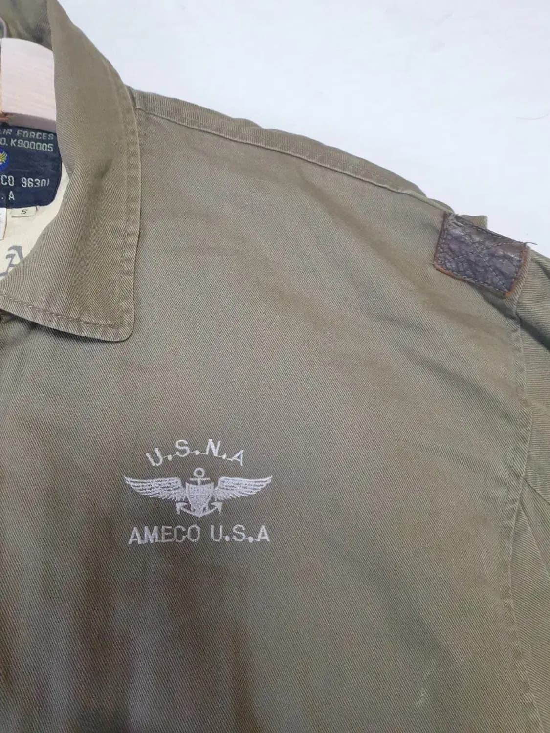 USA 오리지널 아메코 블루종 자켓 상품이미지4