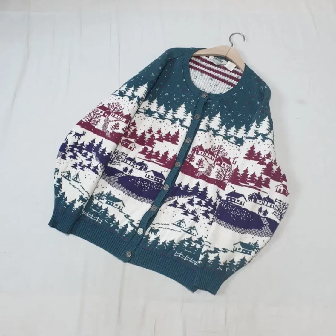 northern 크리스마스 니트 가디건 상품이미지1