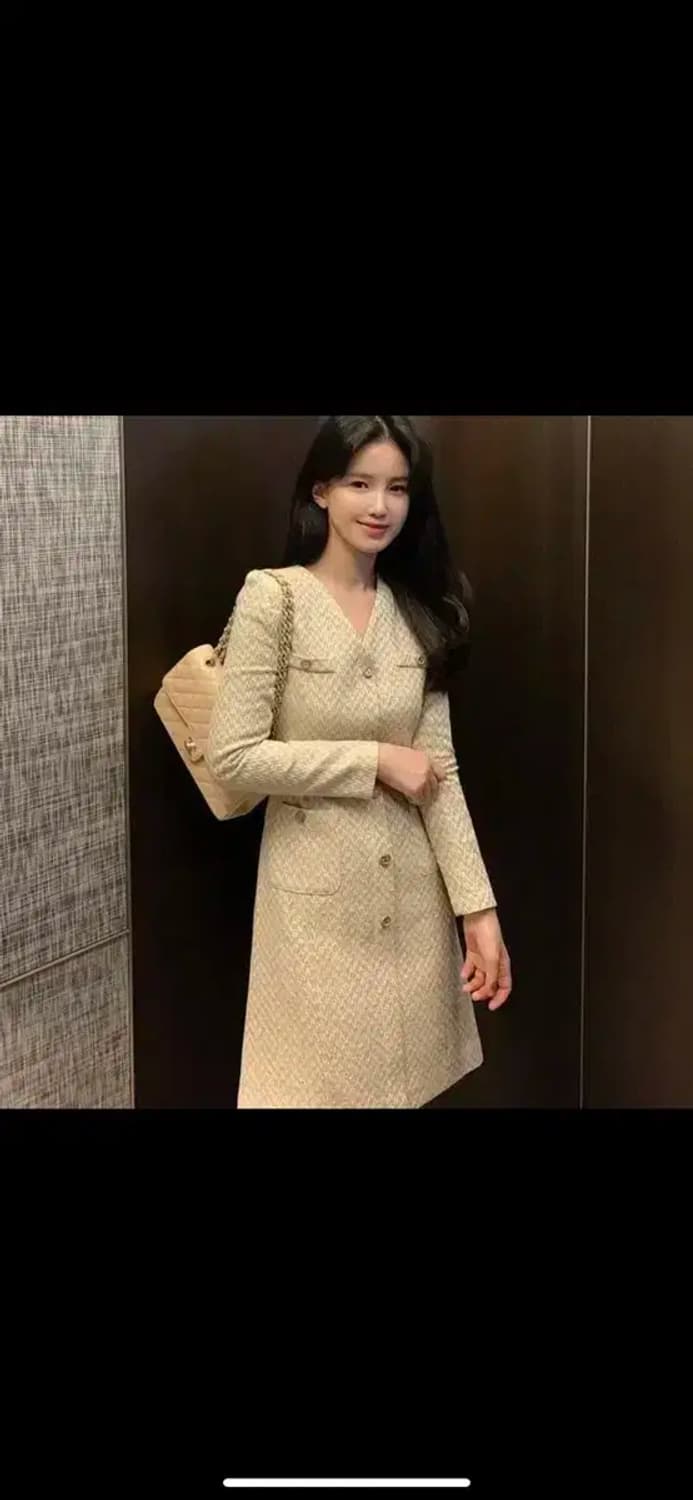 베니토 엘리야 트위드 원피스 상품이미지1