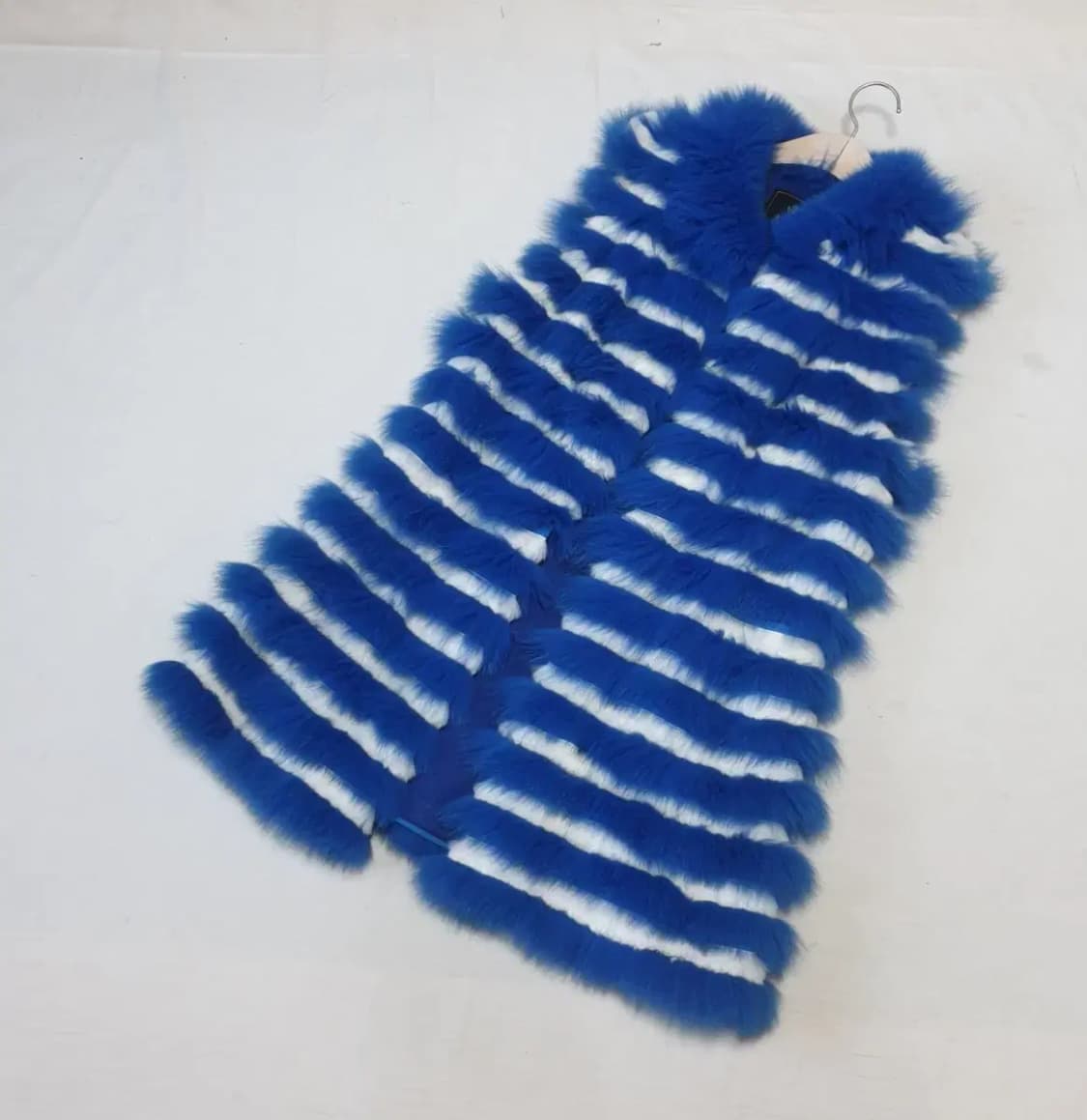 진도 폭스 래빗 모피 조끼 상품이미지1