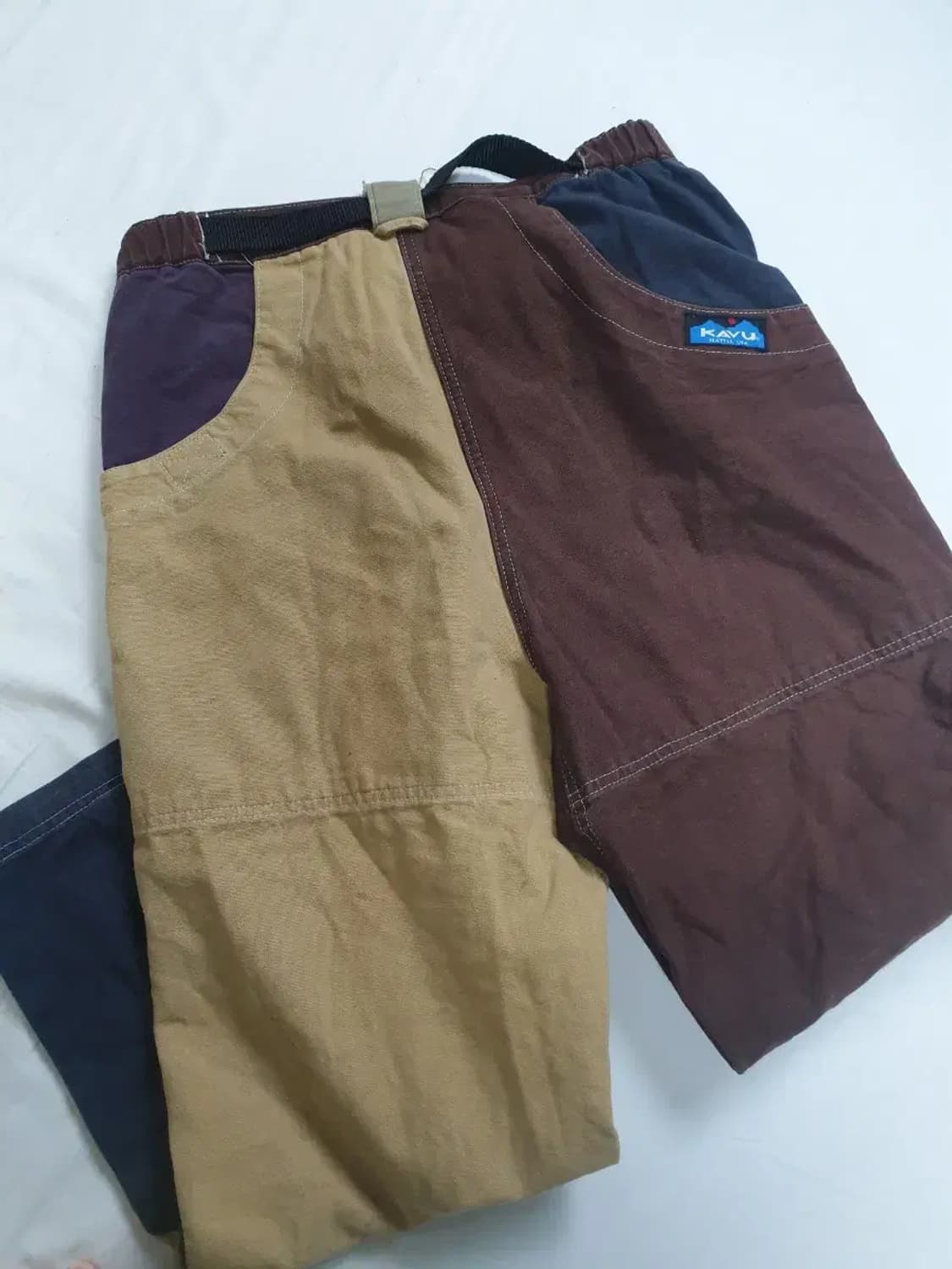카부 멀티 배색 팬츠 상품이미지2
