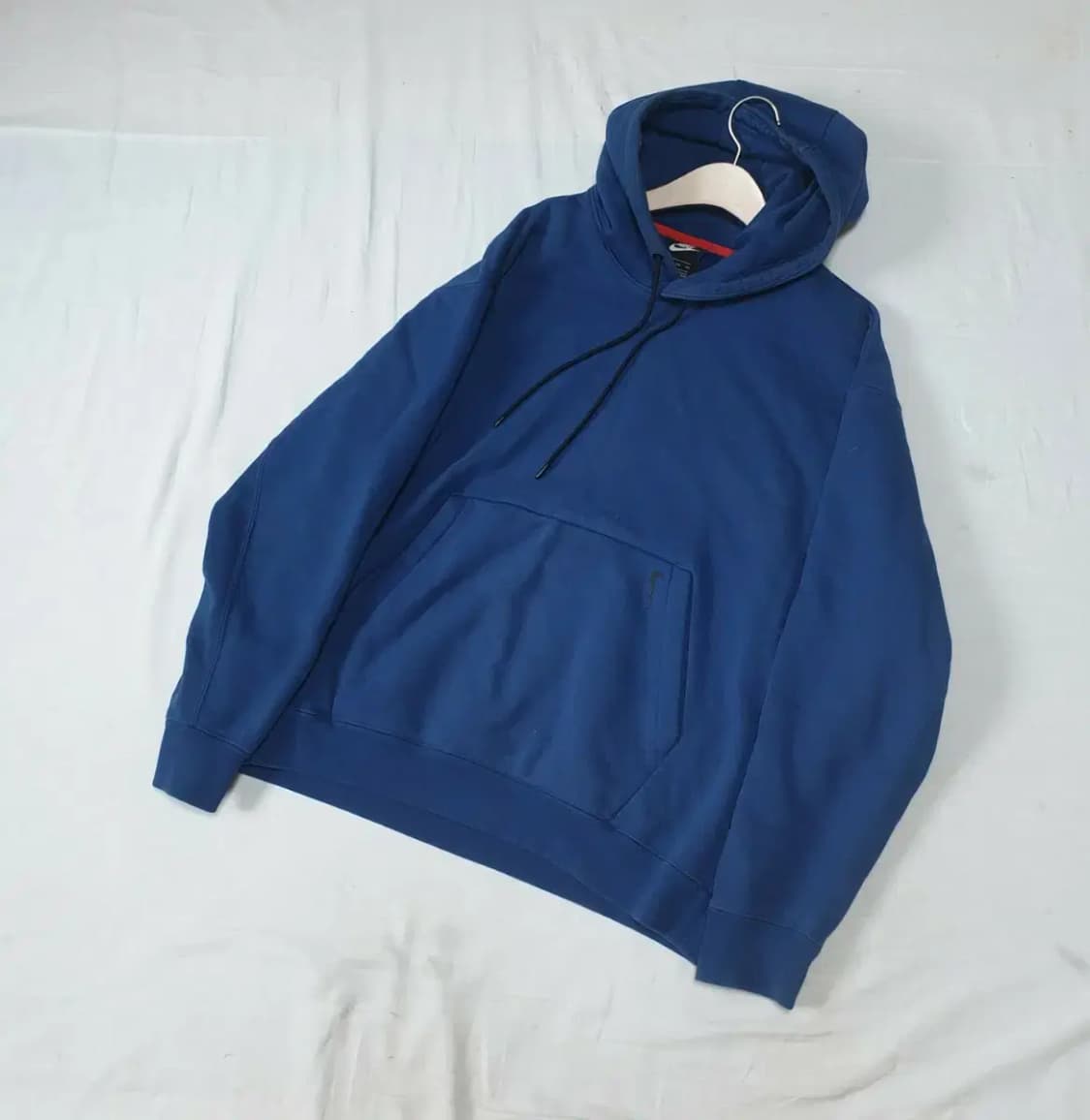 나이키 블루 헤비웨이트 후드 상품이미지3
