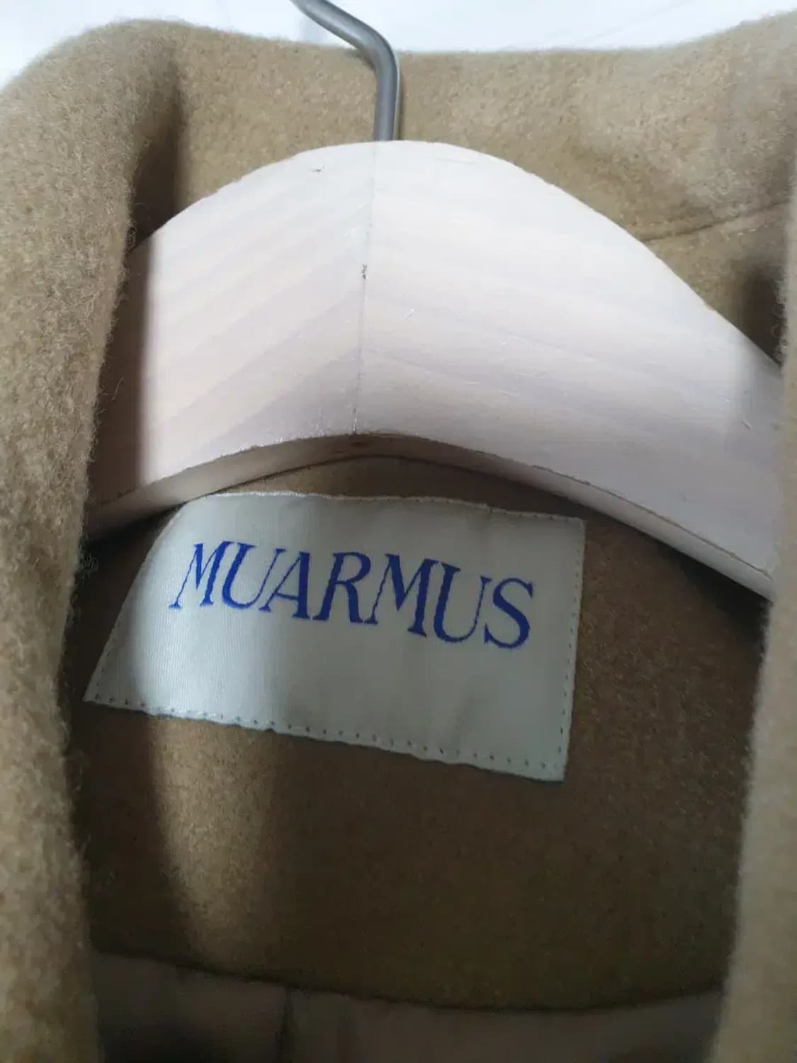 MUARMUS 무아르무스 카멜 울 코트 상품이미지2