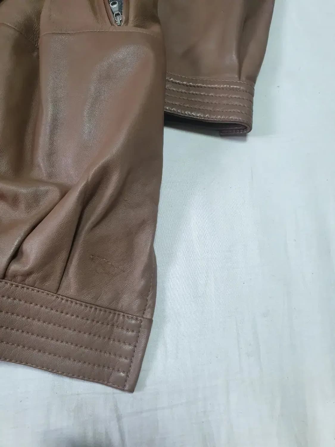 브루넬로쿠치넬리 리얼레더 코트 42 상품이미지6