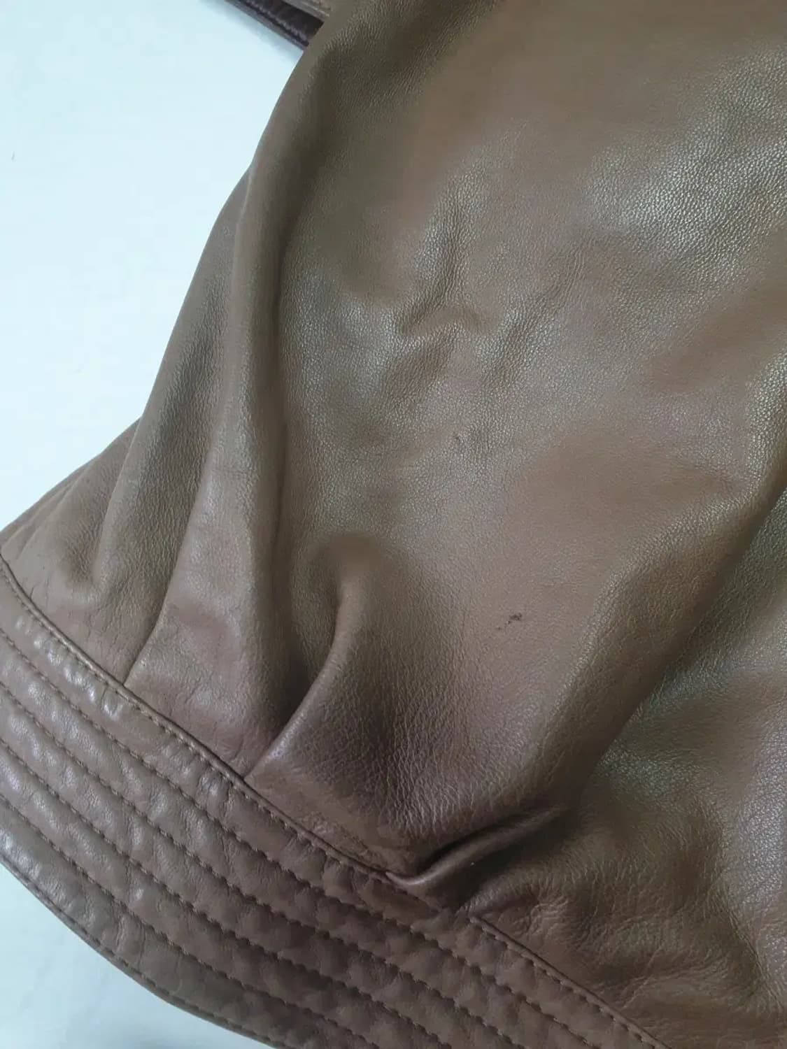 브루넬로쿠치넬리 리얼레더 코트 42 상품이미지7
