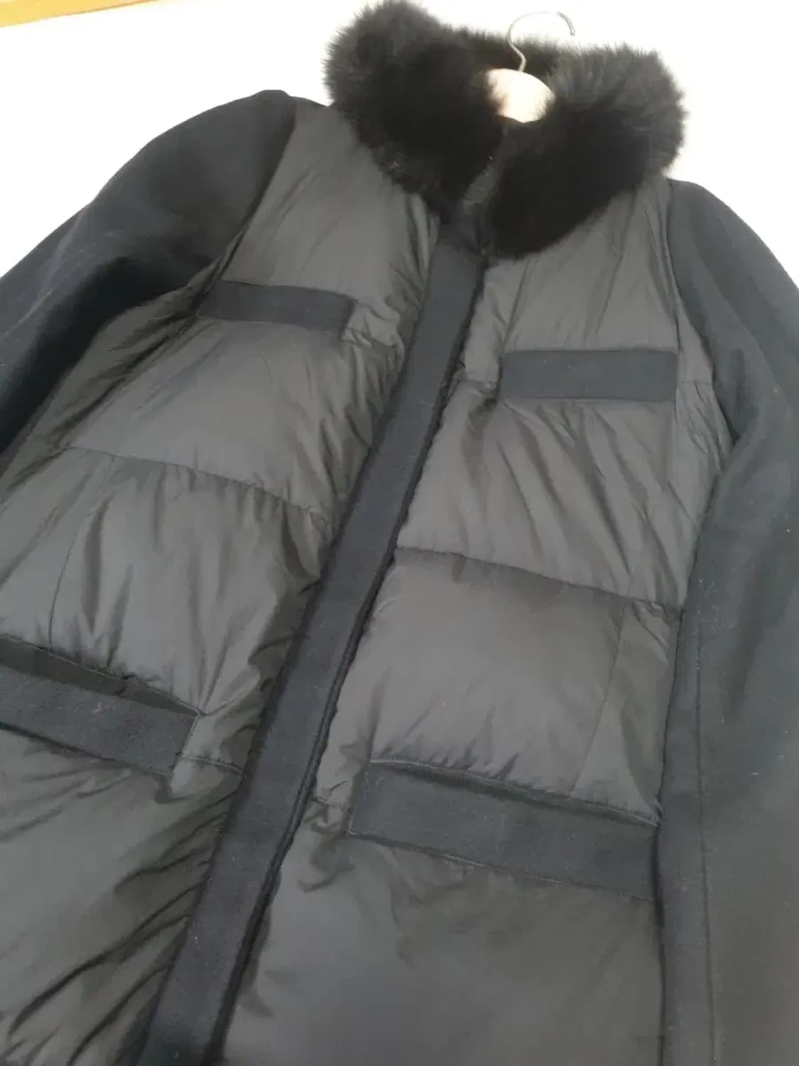 무레르 블랙 패딩 코트 40 상품이미지2