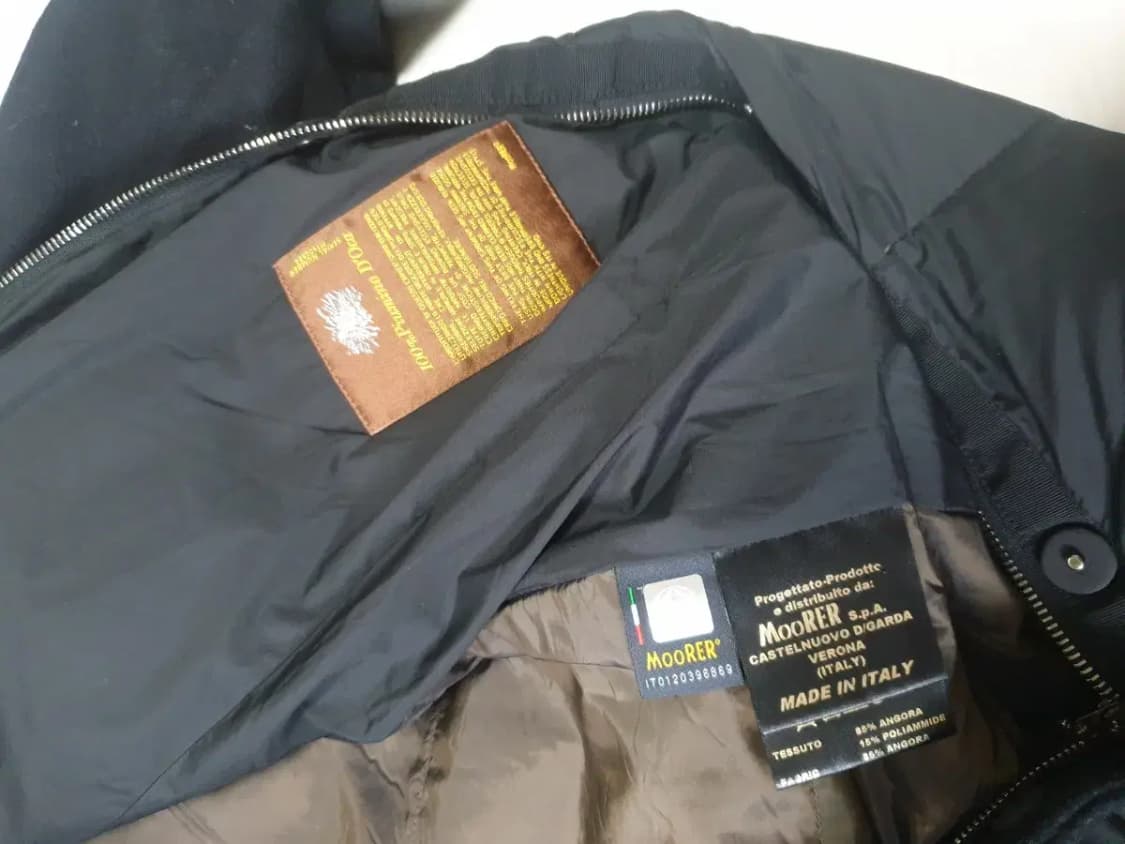 무레르 블랙 패딩 코트 40 상품이미지6