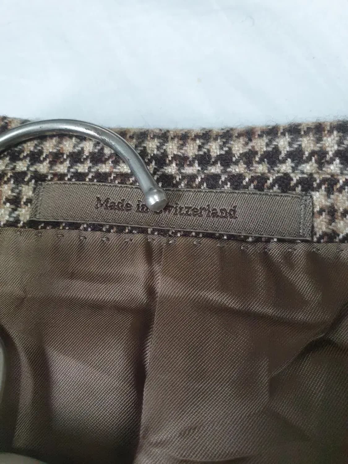 에르메네질도제냐 체크 블레이져 자켓 상품이미지3