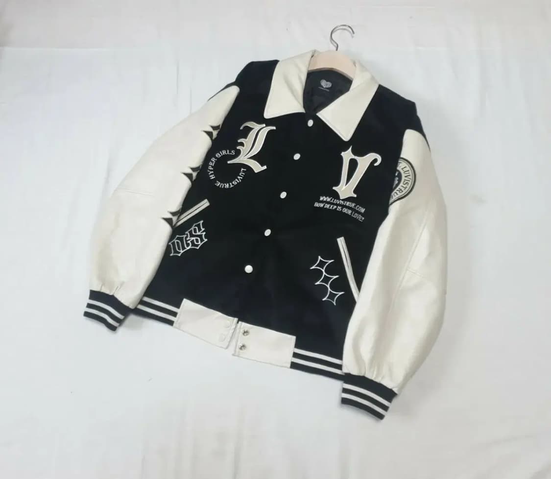 러브이즈트루 바시티 자켓 상품이미지3