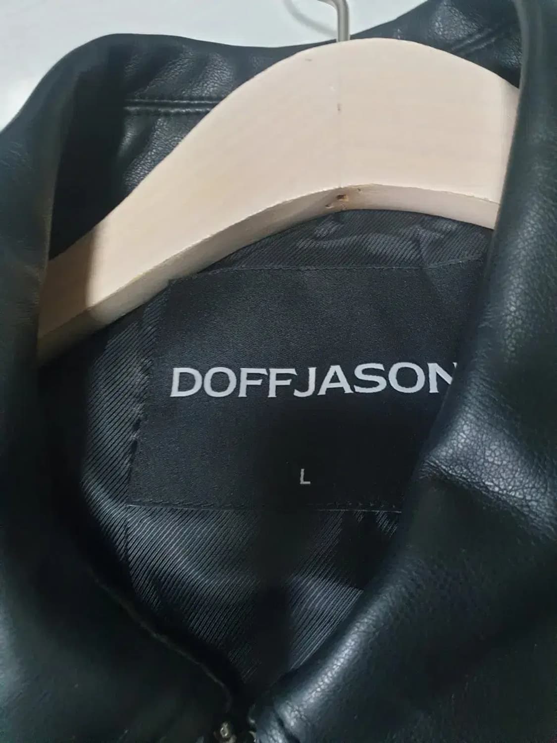 도프제이슨 비건레더 싱글 자켓 상품이미지2