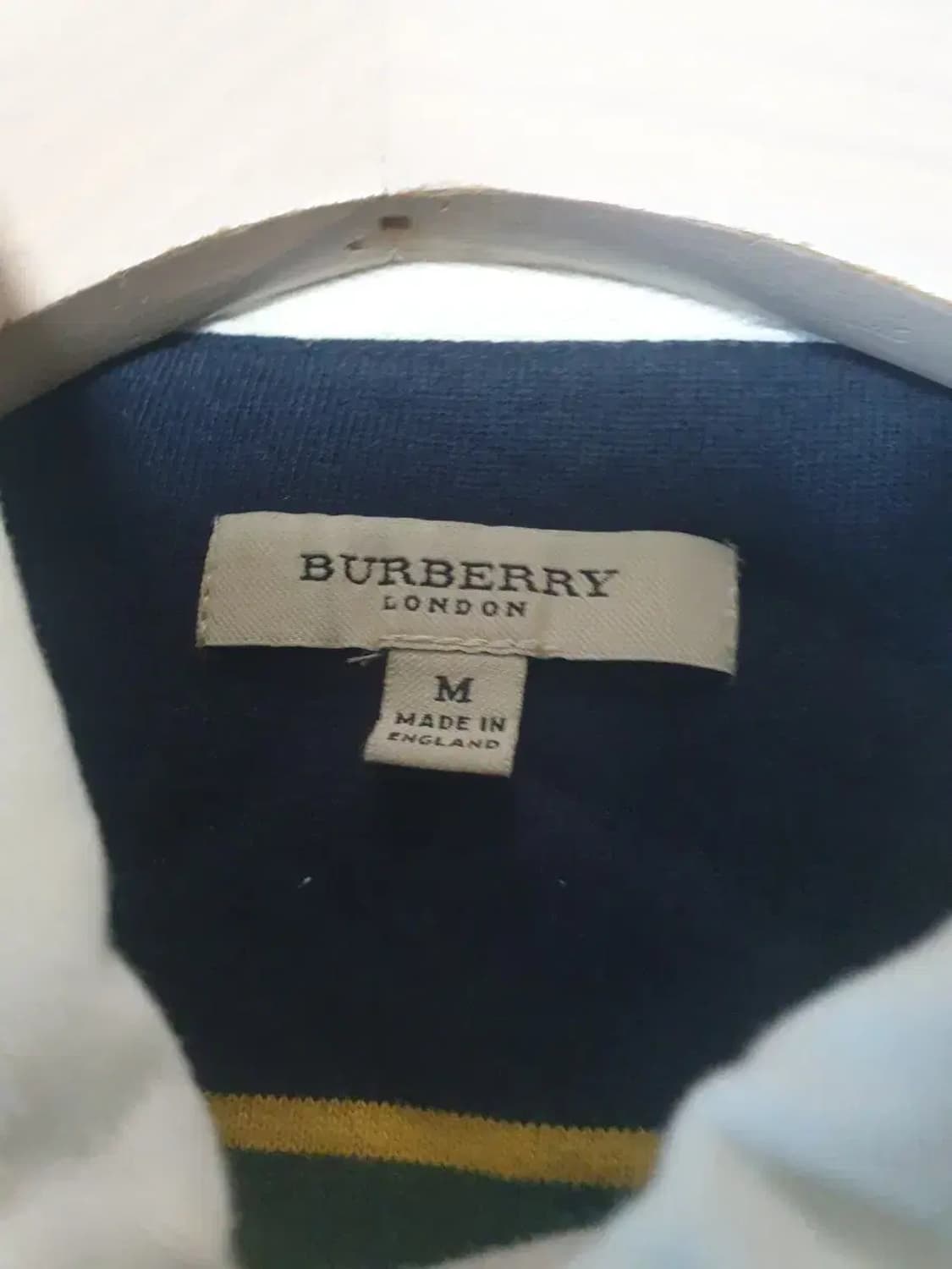 버버리 스트라이프 럭비 티셔츠 상품이미지4