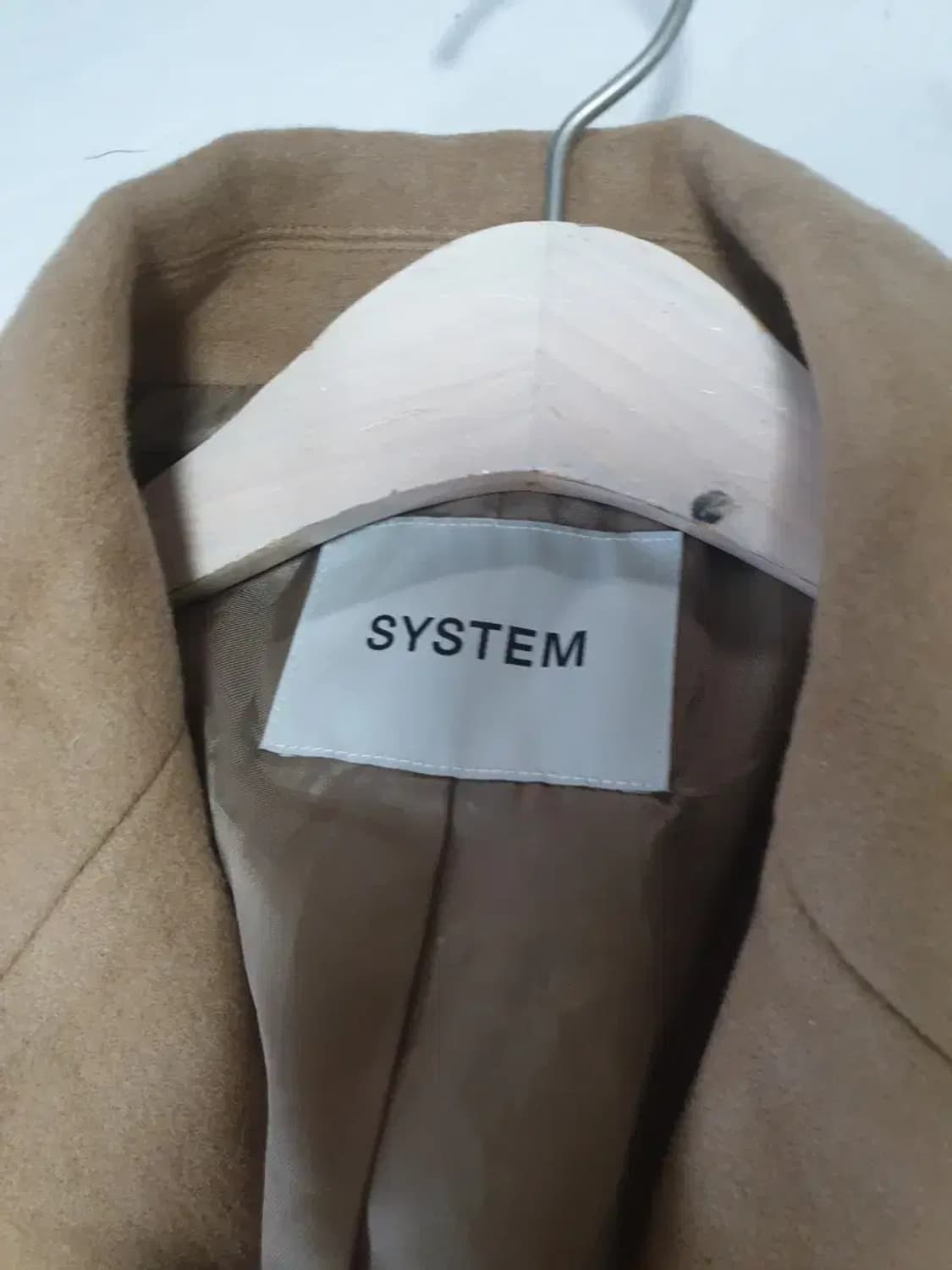 시스템 옴므 22fw 울캐시미어 롱 코트 상품이미지2